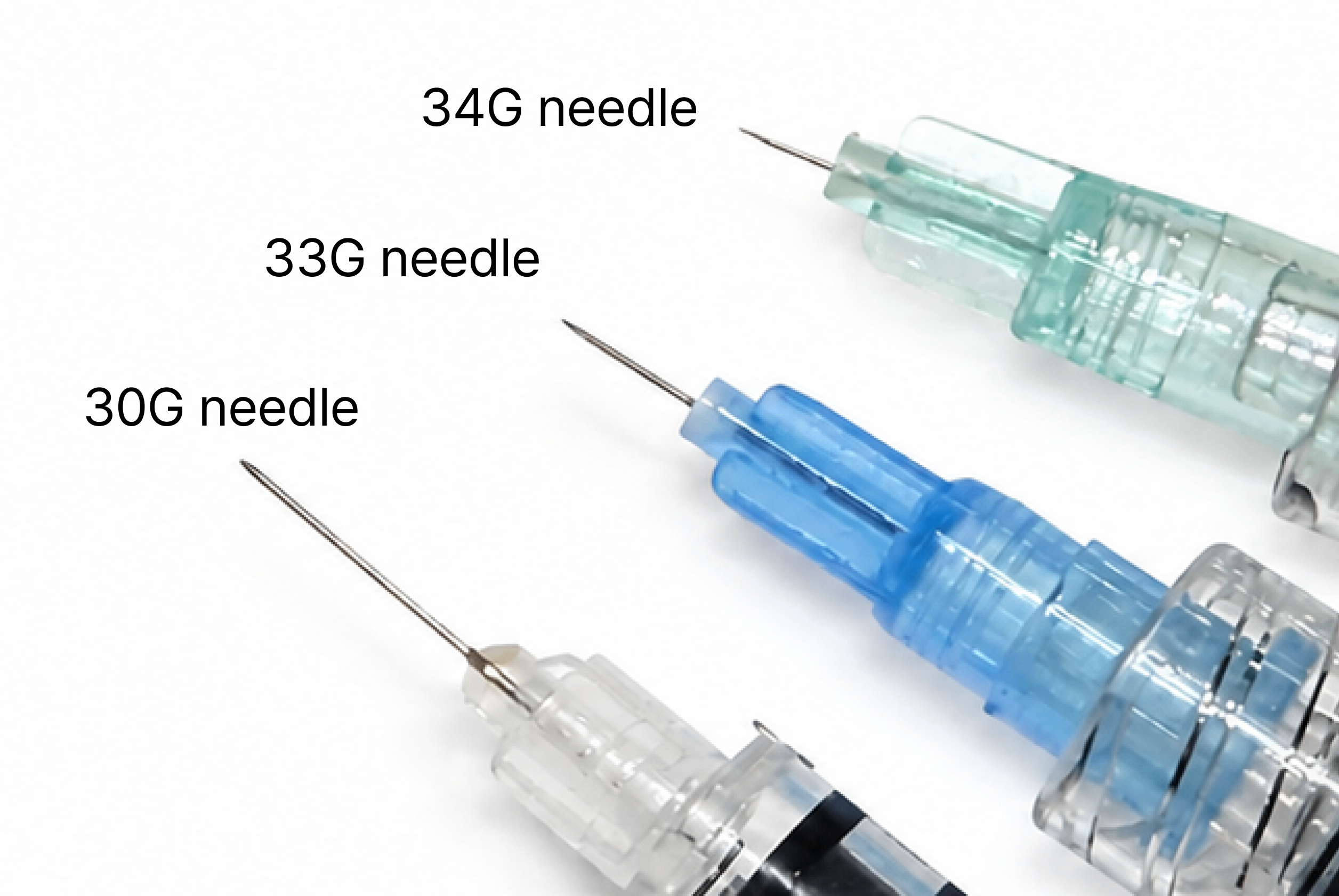 34G 초미세 니들 사용